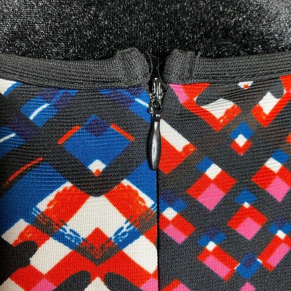 ILE New York Black Sleeveless Dress with Multi-color Accents - Picture 8 of 10